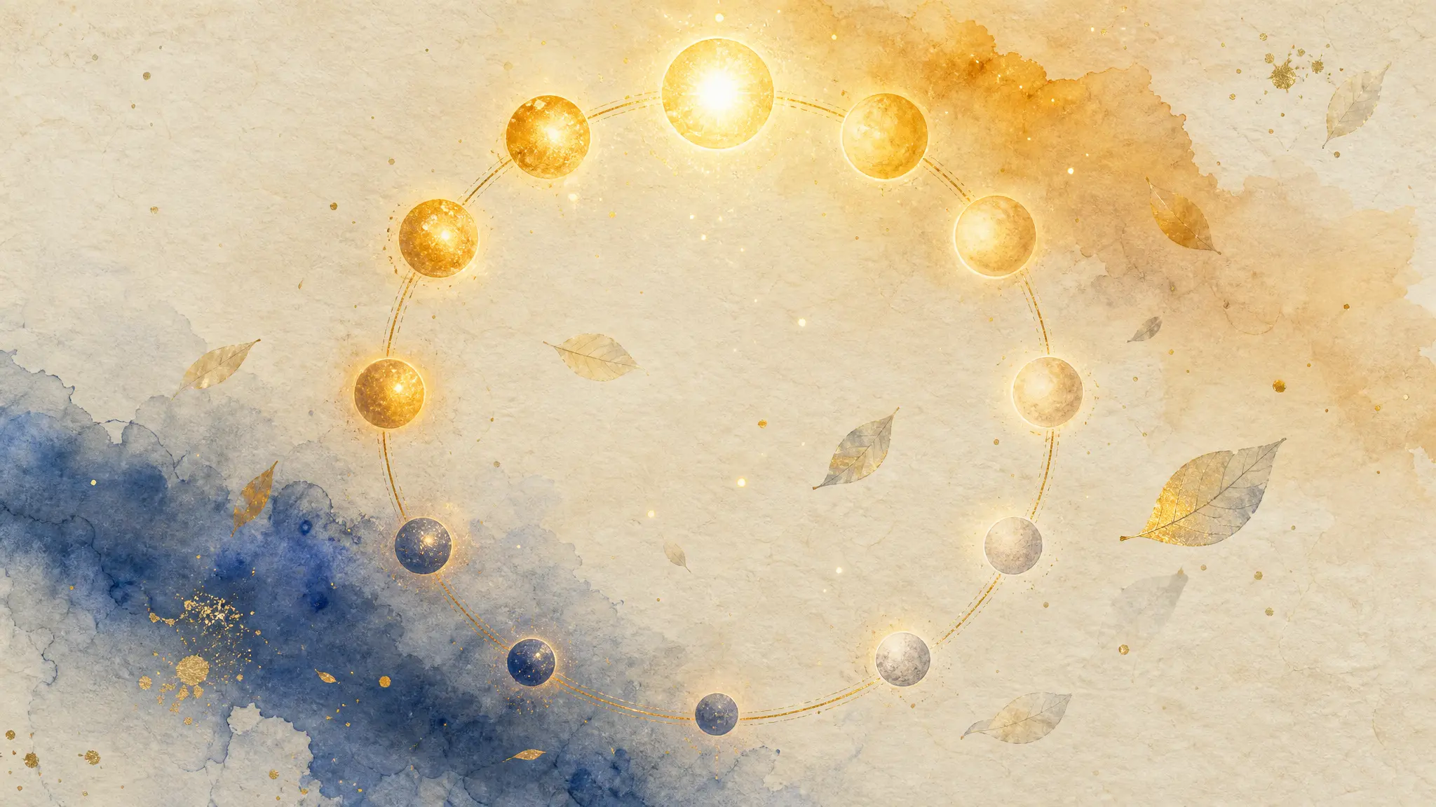 四柱推命の十二運星12種類を解説する記事の挿絵